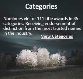 nominees vie for over 235 title awards in 35 categories