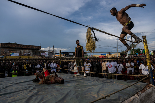 Voodoo wrestling