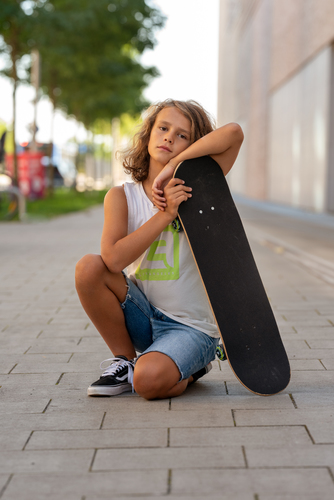 the boy and his board