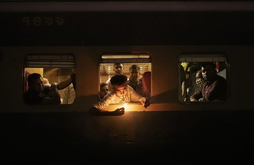 The Train Passengers