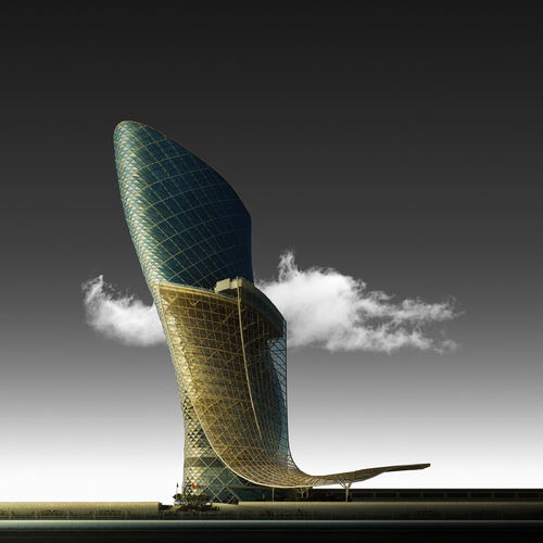 Capital Gate Tower Abu Dhabi