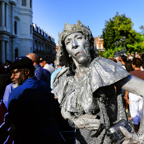 Silver Lady as Tourist