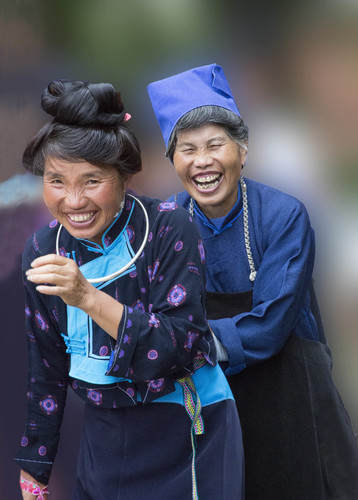 Laughing Ladies of China