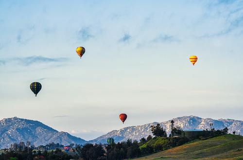 Hot Air Balloon Skies