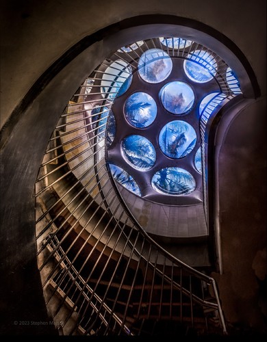 Ascending the Buckminster Fuller Dome