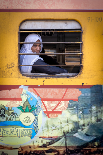 Woman on the Train