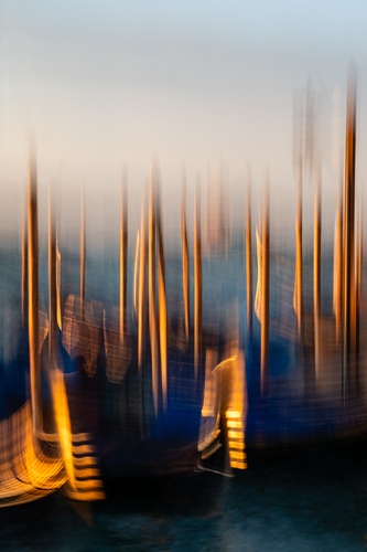 Gondolas in motion 2