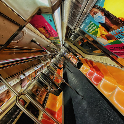 Kaleidoscopic Subway