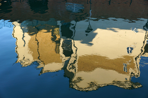 Reflections of Late Afternoon Sun in Eastbourne Marina Reflections of Late Afternoon Sun in Eastbourne Marina