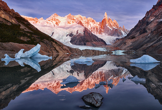 Lago Cerro and Torre Cerro, Los Glaciares NP, Argentina  Color Awards Winners and Nominees