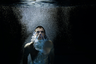 Diver rising through the water Color Awards Winners and Nominees