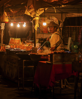 Roast Chestnut Vendor, Phuket Night Market Color Awards Winners and Nominees