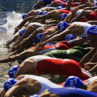 Olympic triathlon start Color Awards Winners and Nominees