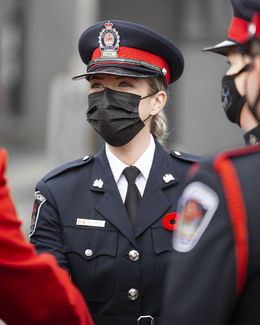 Brantford Police Officer Color Awards Winners and Nominees