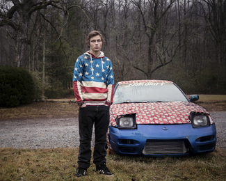 Untitled - Boy with Gift Wrapped Car, Rabun, GA Color Awards Winners and Nominees