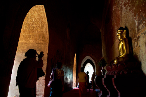 Golden interior Golden interior