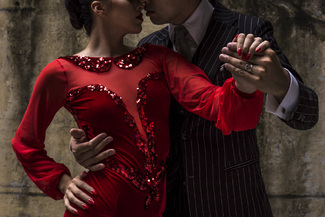 Tango dancers run through a dance routine Color Awards Winners and Nominees